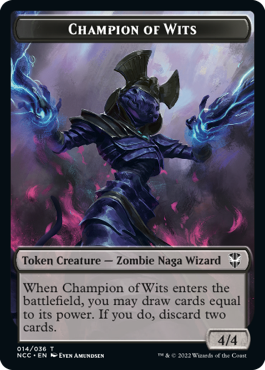 Tentacle // Champion of Wits Card Back