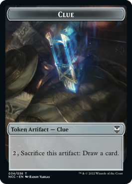 Tentacle // Clue Card Back