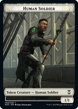 Eldrazi // Human Soldier Card Back