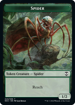 Treefolk // Spider Parte Posterior