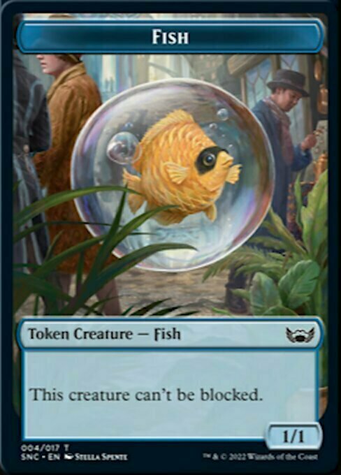 Rhino Warrior // Fish Card Back