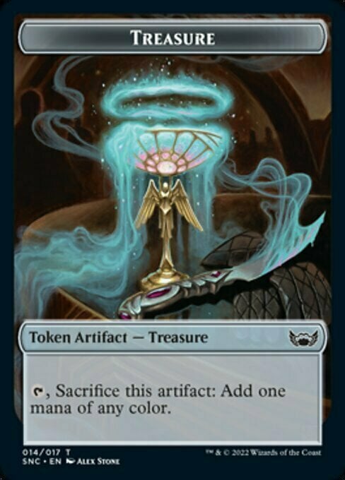 Wizard // Treasure Card Back