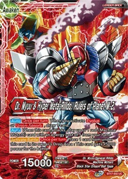 Dr. Myuu & General Rilldo // Dr. Myuu & Hyper Meta-Rilldo, Rulers of Planet M-2 Card Back