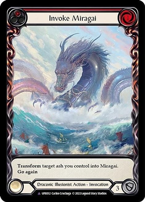 Invoke Miragai // Miragai Card Back