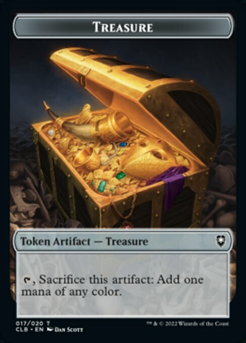 Saproling // Treasure Card Back