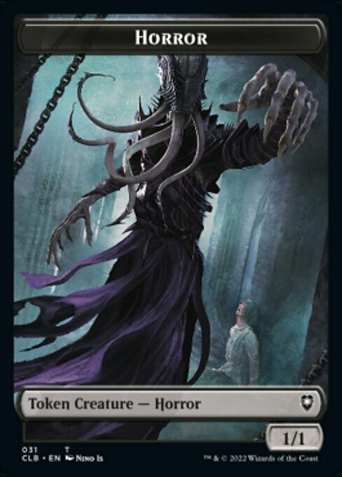 Horror // Centaur Card Back