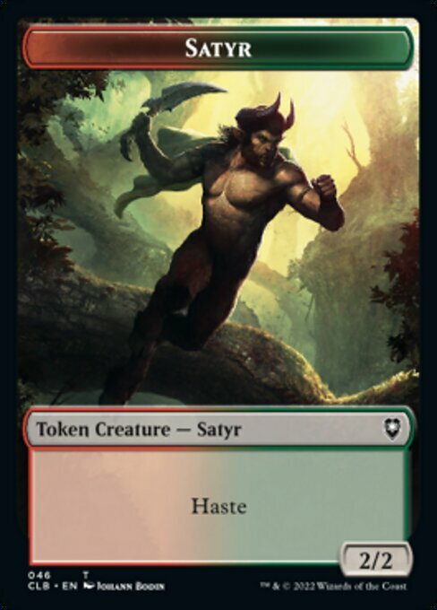 Beast // Satyr Card Back
