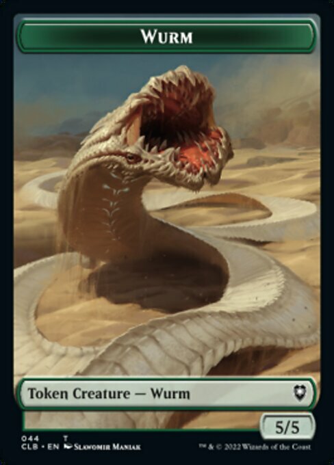 Phyrexian Beast // Wurm Card Back