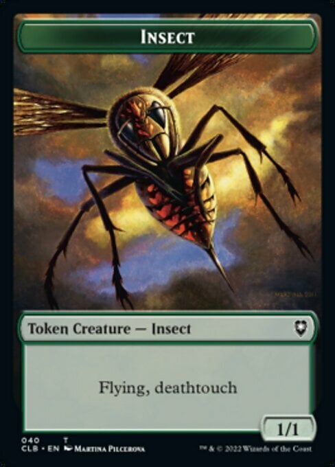 Wolf // Insect Card Back