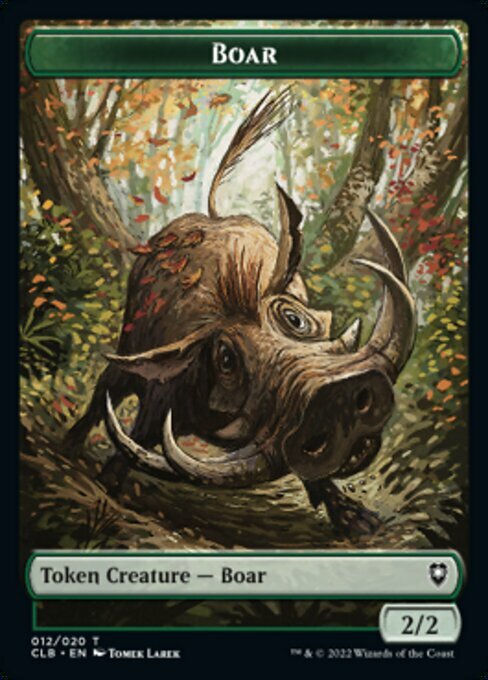 Ogre // Boar Card Back