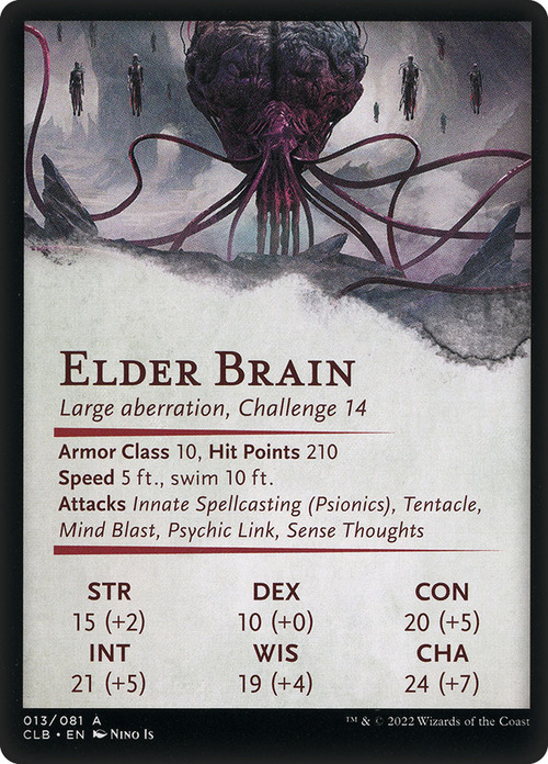 Art Series: Elder Brain Card Back