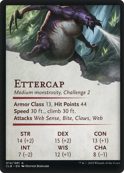 Art Series: Ettercap Card Back