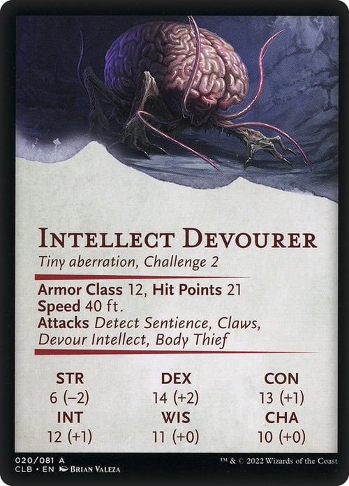 Art Series: Intellect Devourer Card Back