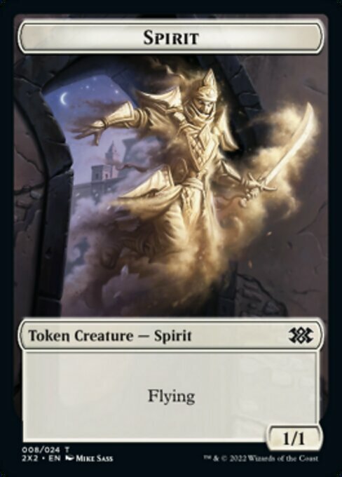 Wrenn and Six Emblem // Spirit Card Back