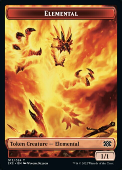 Knight // Elemental Card Back