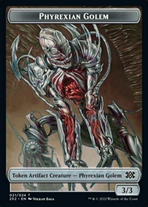 Spider // Phyrexian Golem Card Back
