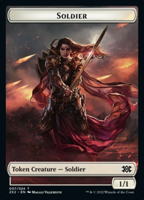 Soldier // Cat Dragon Card Back
