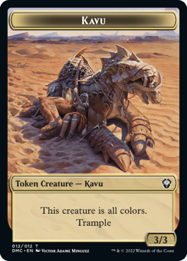 Beast // Kavu Card Back