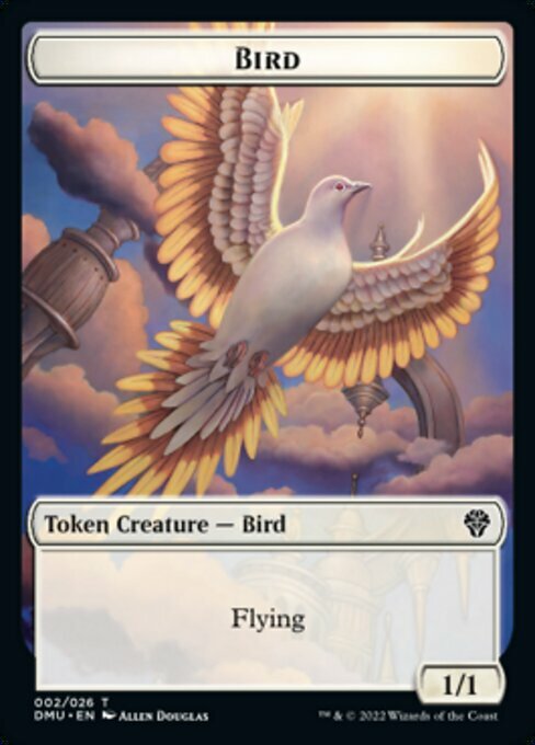 Ajani, Sleeper Agent Emblem // Bird Card Back