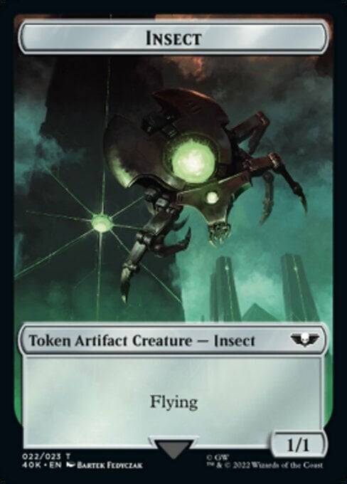 Necron Warrior // Insect Card Back
