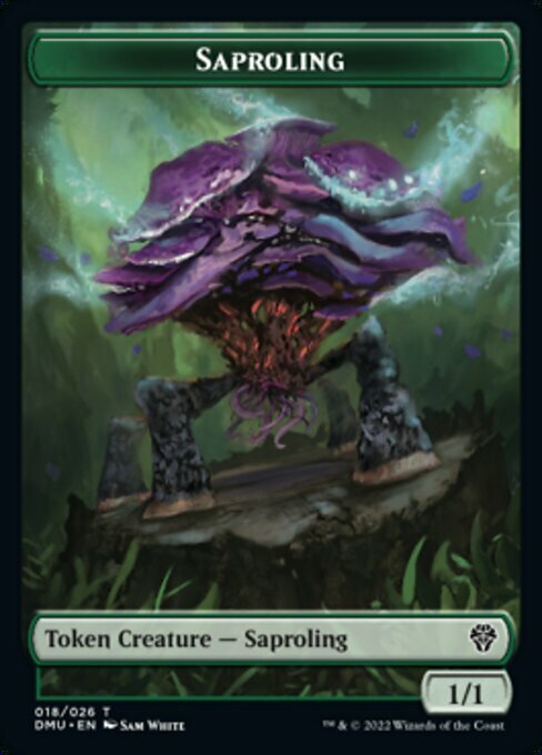Dragon // Saproling Card Back