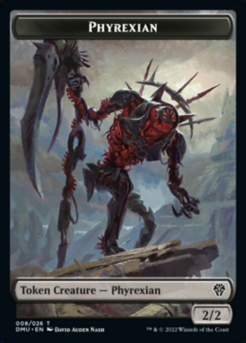 Dragon // Phyrexian Card Back
