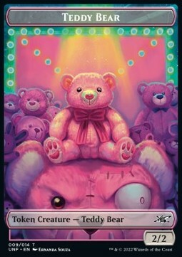 Food // Teddy Bear Card Back