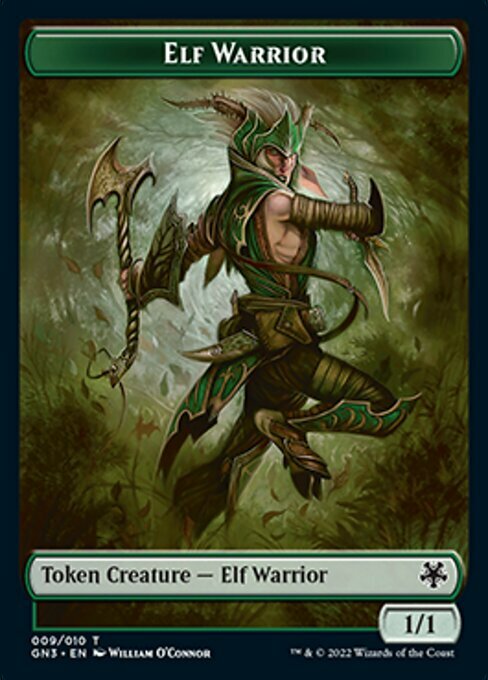 Bird Illusion // Elf Warrior Card Back