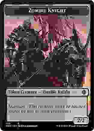 Zombie // Zombie Knight Card Back