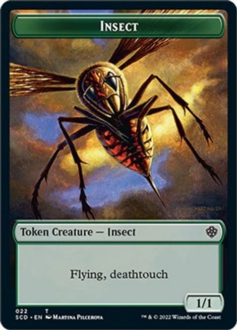 Human Warrior // Insect Card Back