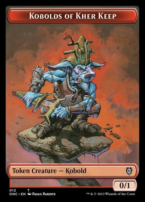 Dragon // Kobolds of Kher Keep Card Back