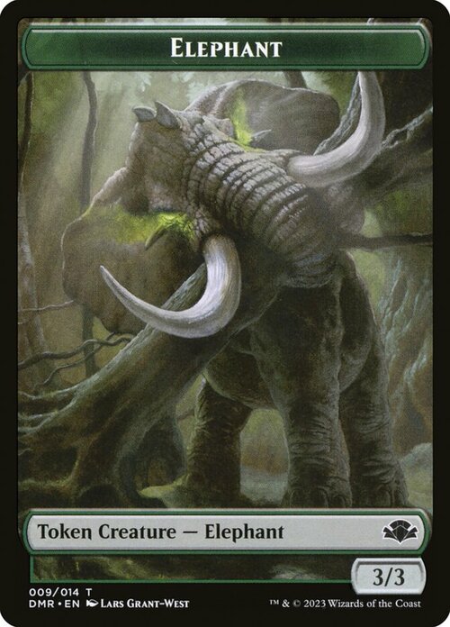 Bird // Elephant Card Back