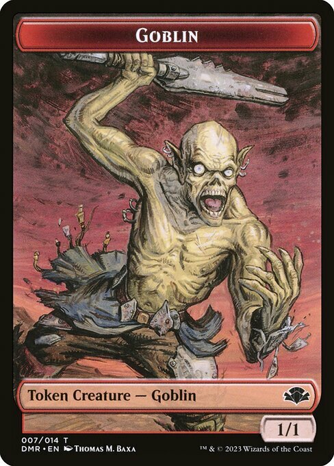 Cat // Goblin Card Back