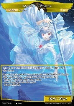 Launch of Megiddo // Mover of Worlds Card Back