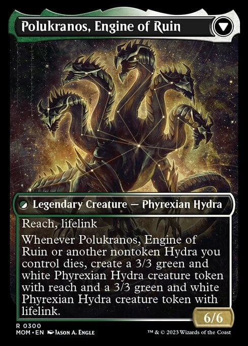 Polukranos Reborn // Polukranos, Engine of Ruin Card Back