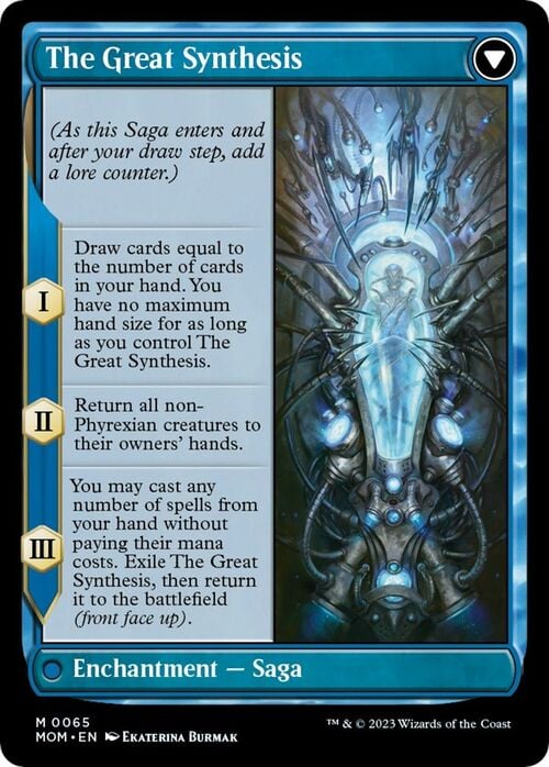 Jin-Gitaxias // The Great Synthesis Card Back