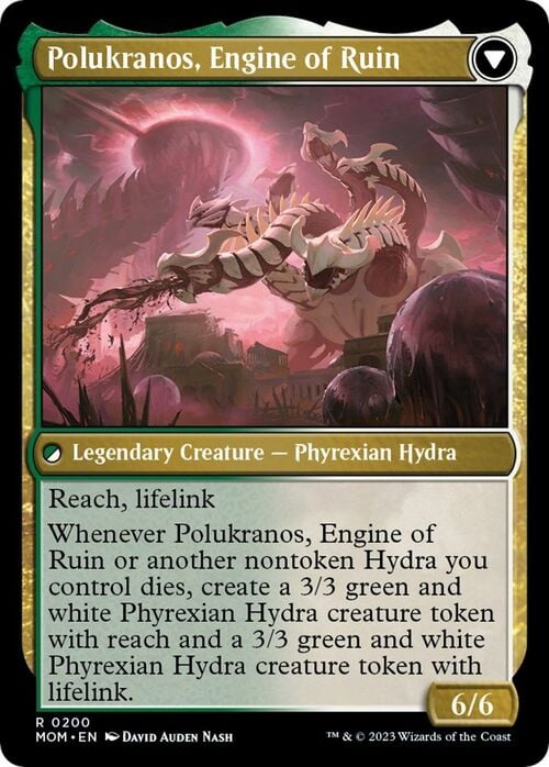 Polukranos Reborn // Polukranos, Engine of Ruin Parte Posterior