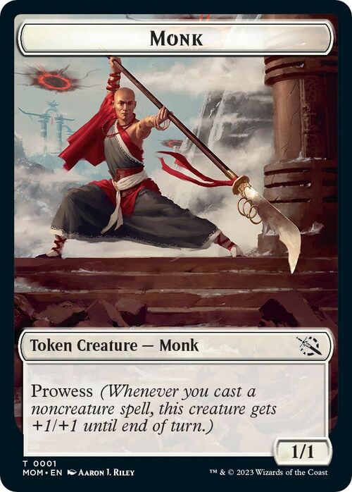 Kraken // Monk Card Back