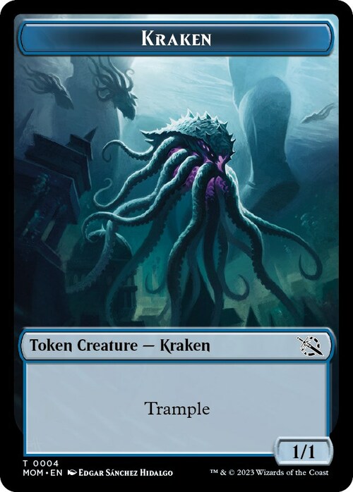 Kraken // Treasure Card Back
