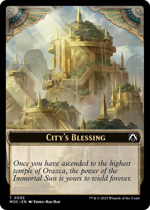 Butterfly // City's Blessing Card Back