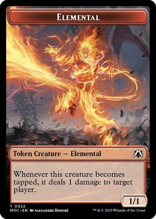Faerie // Elemental Card Back