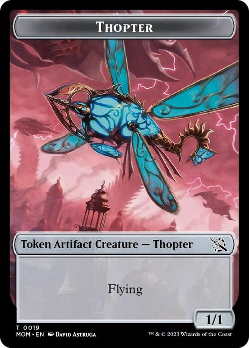Warrior // Thopter Card Back