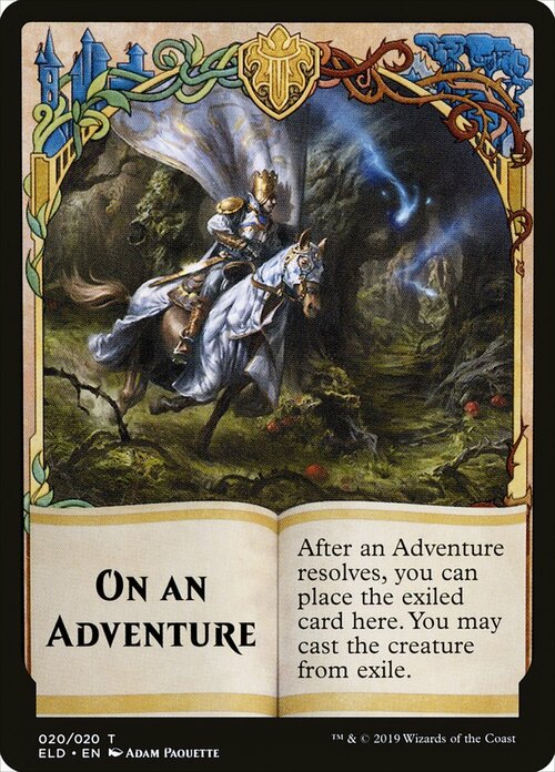On an Adventure // On an Adventure Card Back