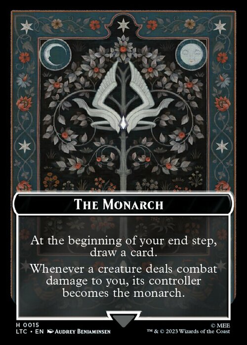 Treasure // The Monarch Card Back