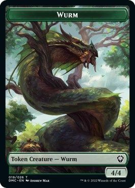 Soldier // Wurm Card Back