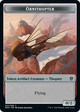 Phyrexian // Ornithopter Card Back