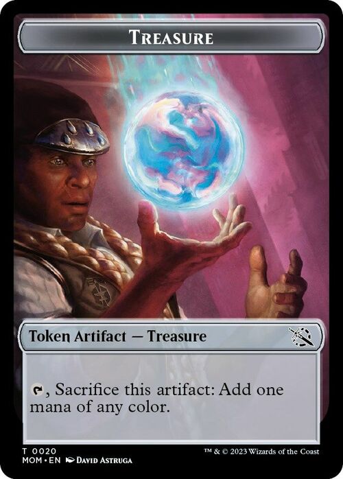 Phyrexian Saproling // Treasure Card Back
