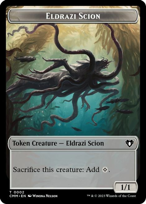 Demon // Eldrazi Scion Card Back