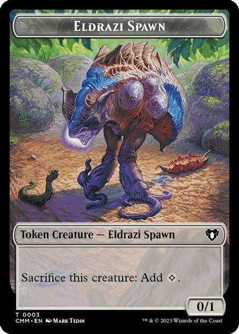 Elf Druid // Eldrazi Spawn Card Back