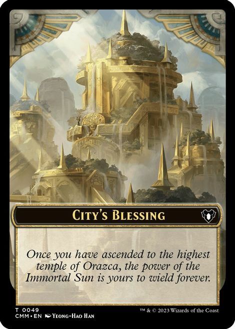 Knight // City's Blessing Card Back